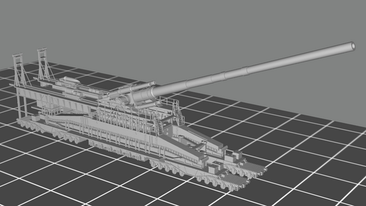 1:700 Train station diorama. Railway turntable, Schwerer Gustav Railway Gun, K5 railway gun, train, BR86, shipyard train