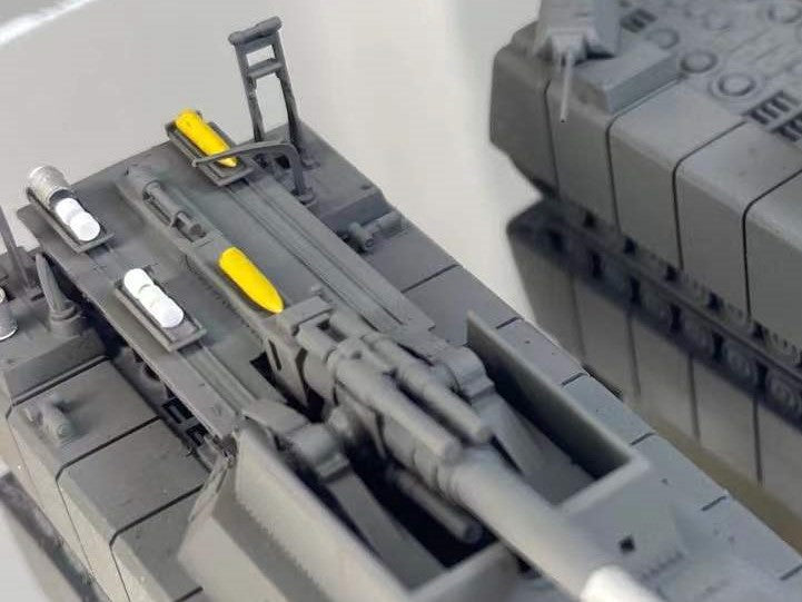 1:700, 1:350 German super heavy tanks set,  P1000 Ratte und P1500 landkreuzer, E100, Maus, Karl Gerät, Krupp Räumer S, V2